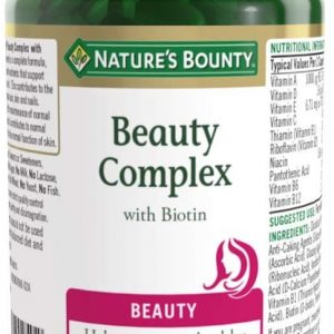 Nature’s Bounty Beauty Complex with Biotin 60 Caplets